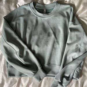 Lululemon perfectly oversized cropped crew
